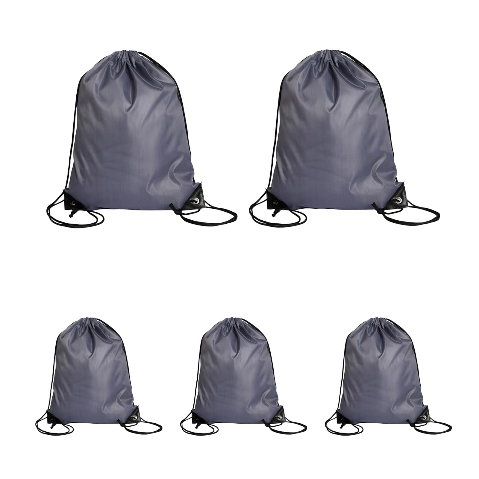 KATLKIU Drawstring backpack, 5 pieces, 34 cm x 43 cm, fitness backpack, can be used for travelling, outdoor sports, you can draw yourself on it