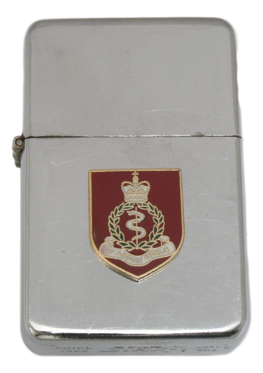 RAMC Petrol Lighter Windproof with Free Engraving BKG9