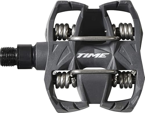 Time Mx 2 Clipless Bike Pedals | Mountain Mtb | Grey, Pair #TOP8