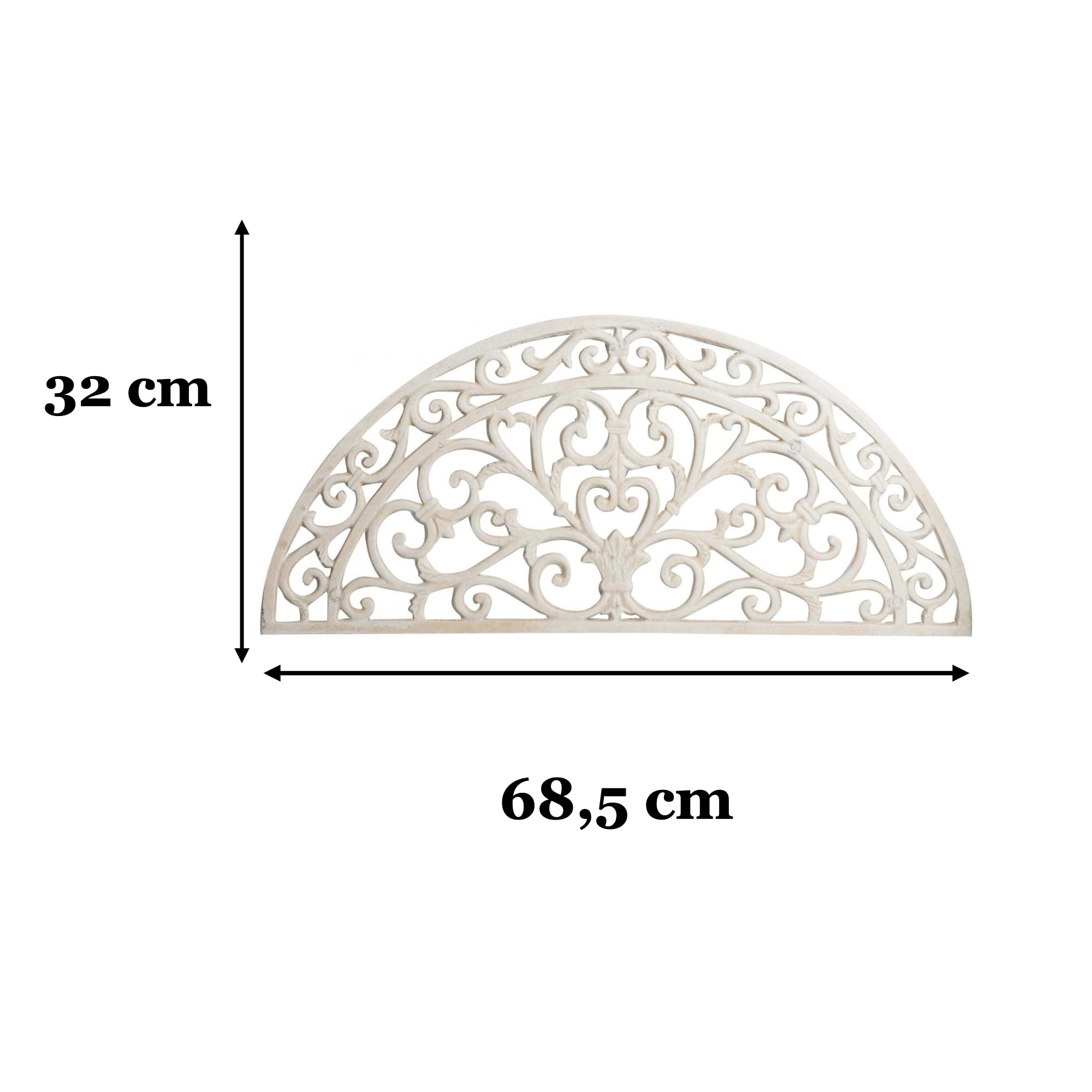 FUßMATTE Halbmond 68, 5 x 32 x 1.5 CM