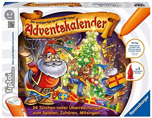 Ravensburger Spieleverlag 00715 - Tiptoi: Adventskalender