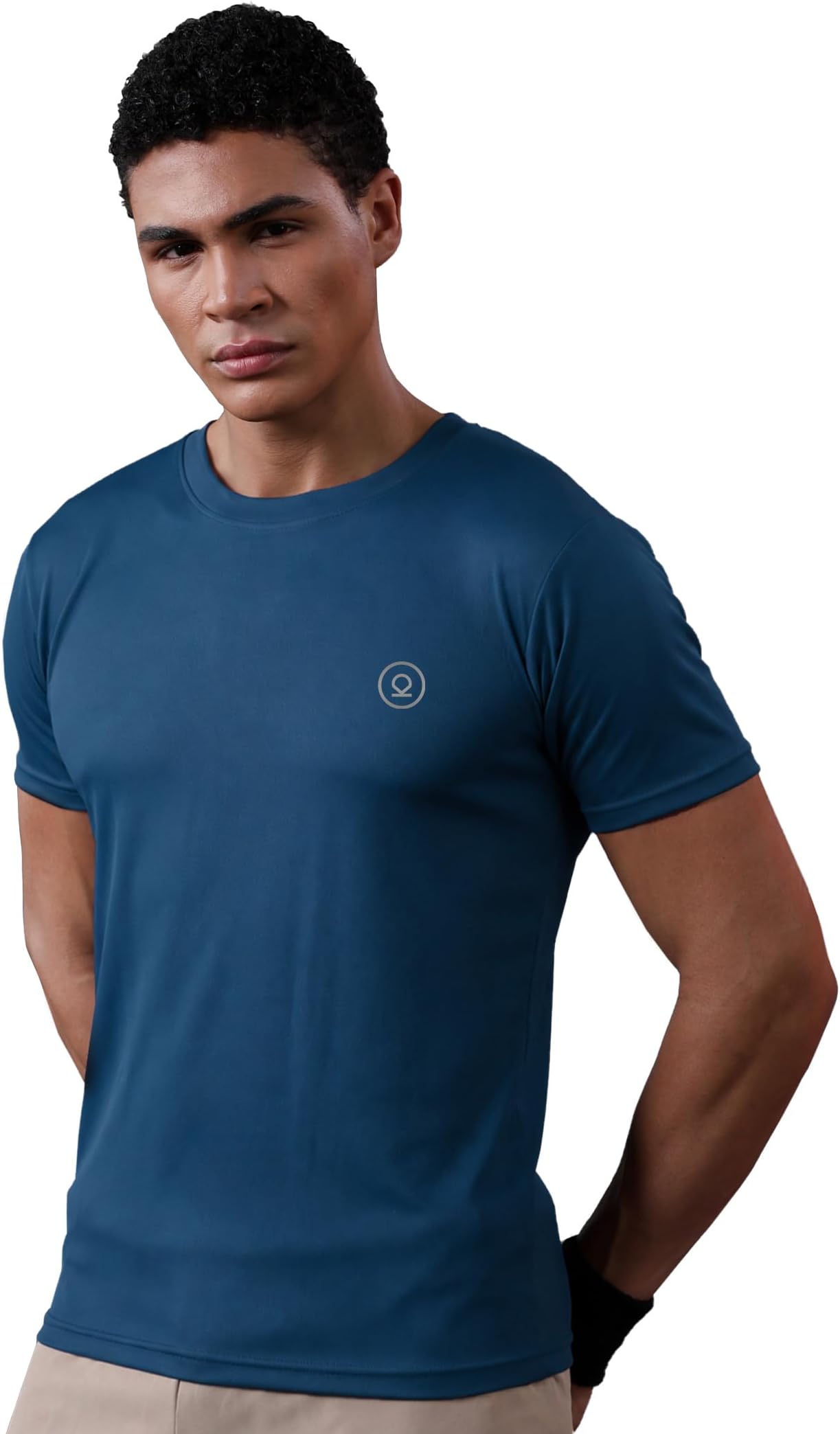 Gym T Shirts for Men Workout Activewear Crew Neck Sports Tshirt