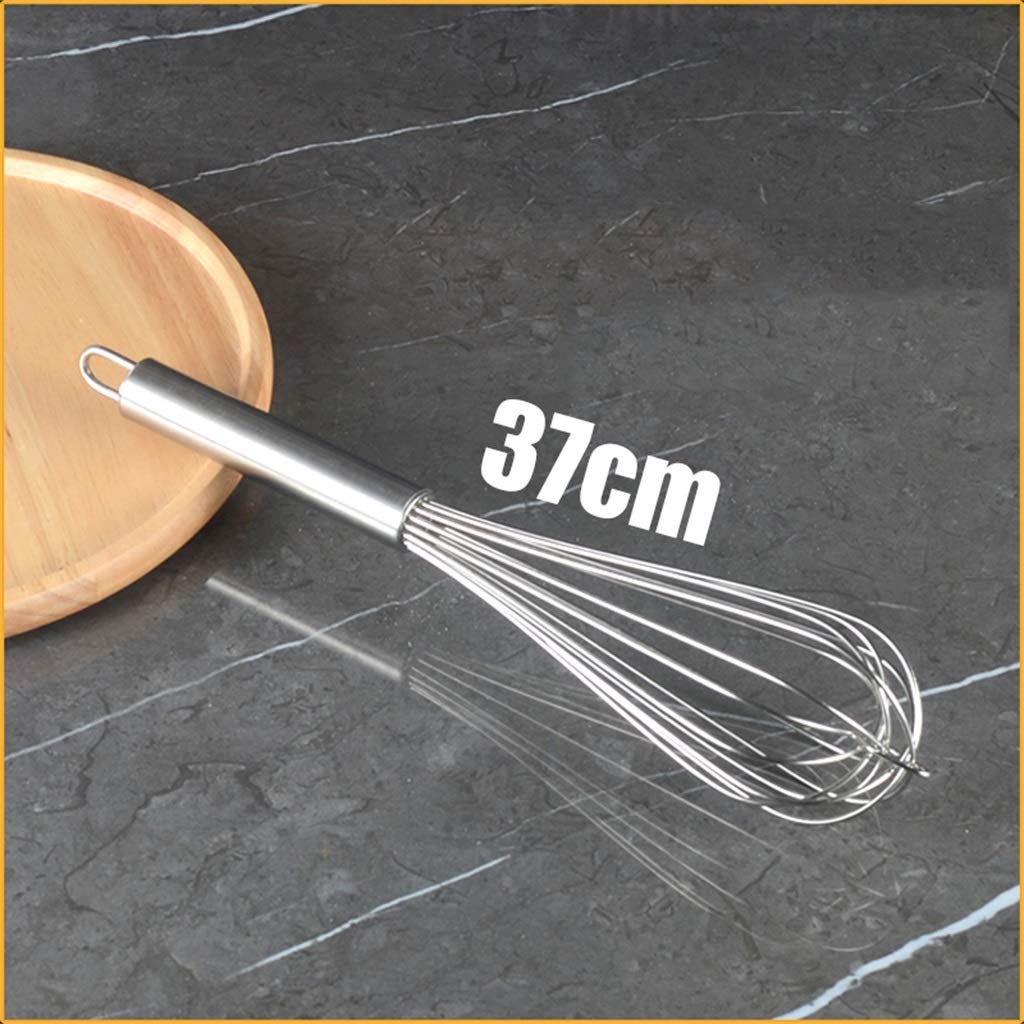 ZHANGXIAO Varillas De Batir, Engrosado Acero Inoxidable Robusto Durable Remover Masa Huevo Crema Cocina Horneando (tamaño : 61cm)