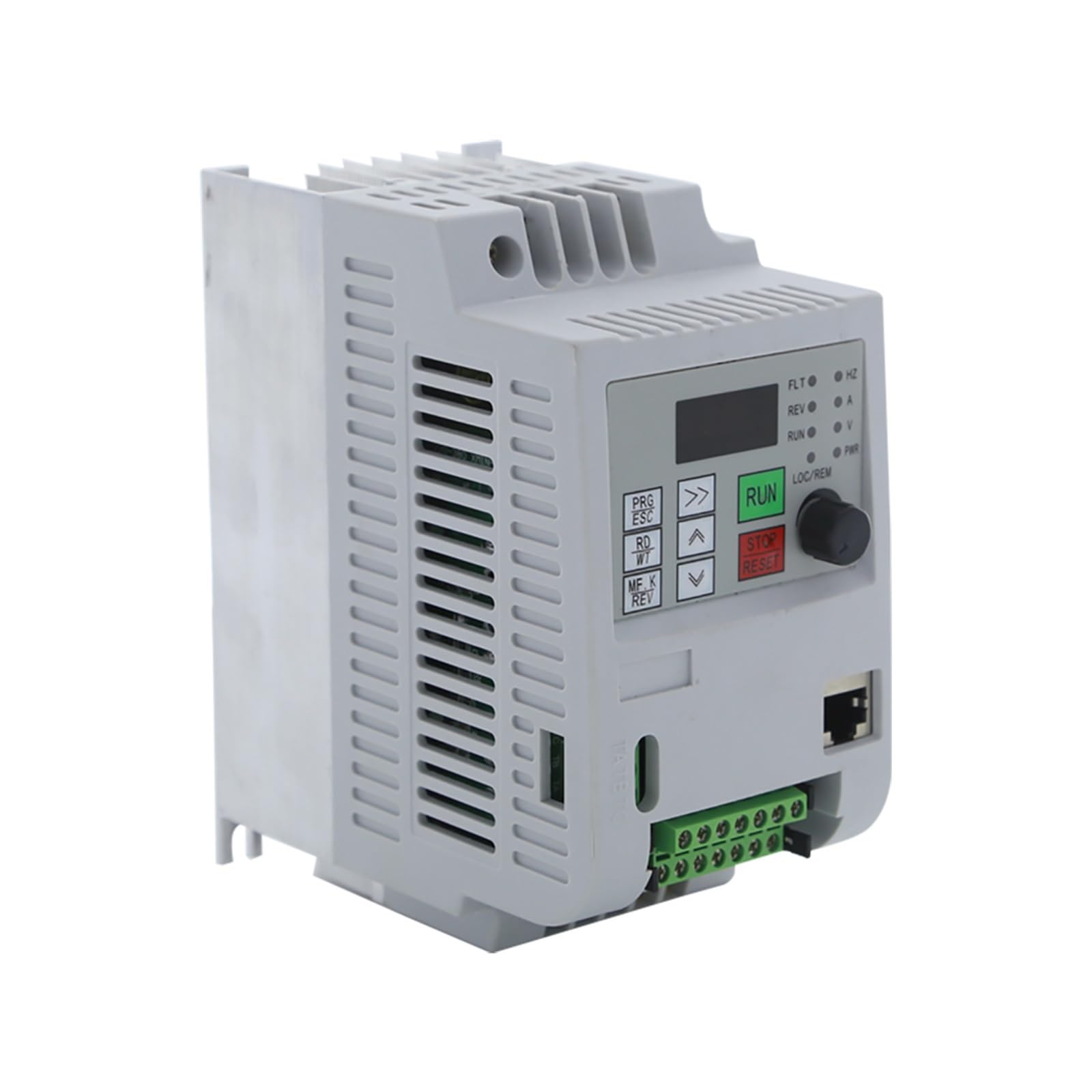 CVFRDD 0.75KW/1.5KW/2.2KW/4KW Frequency Inverter Output 3-Phase VFD Frequency Converter Adjustable Speed 220/380V/220 TO 380V(750W)