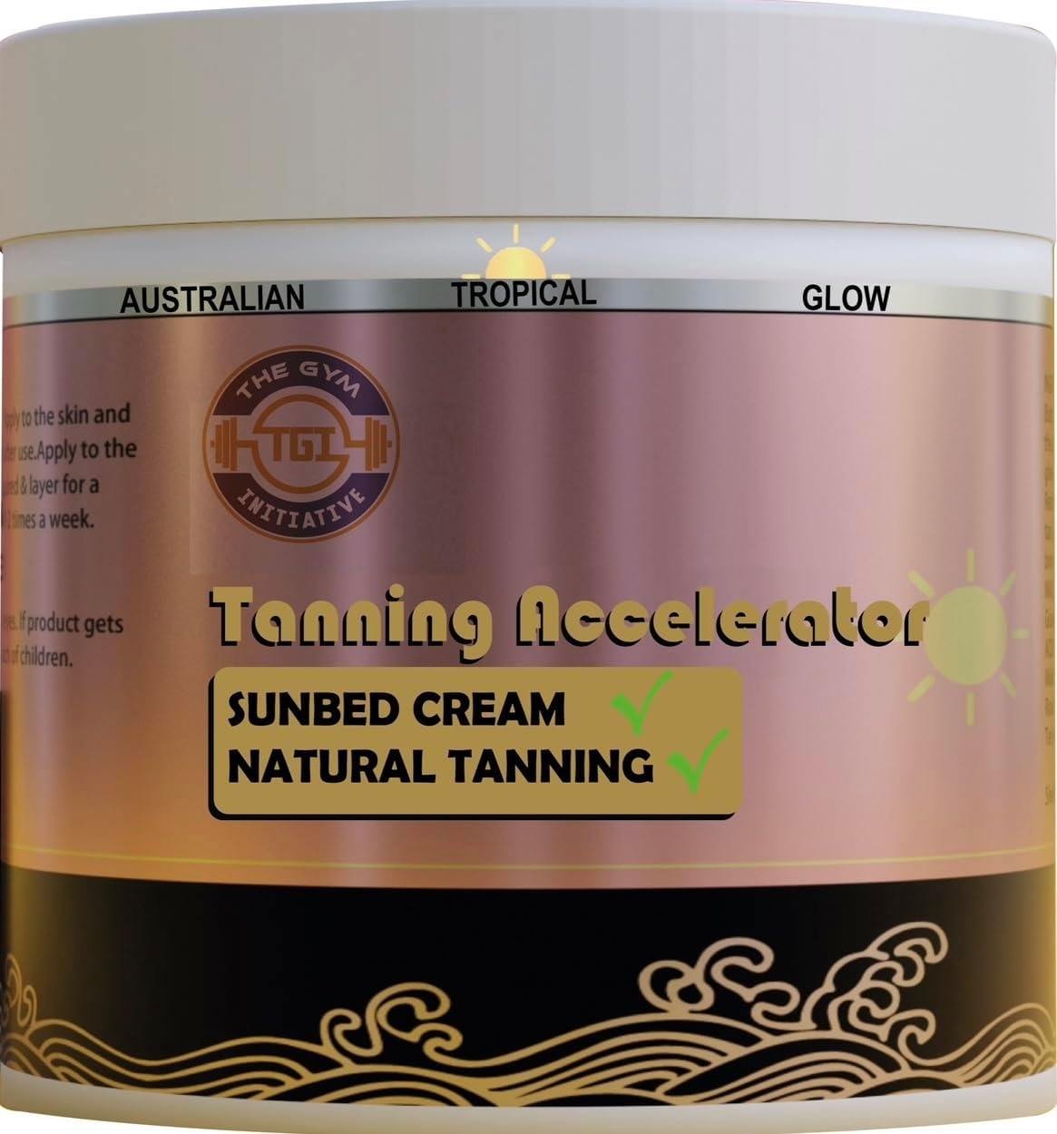 Tanning Accelerator Sunbed Cream 200ML Intense Bronze Effective in