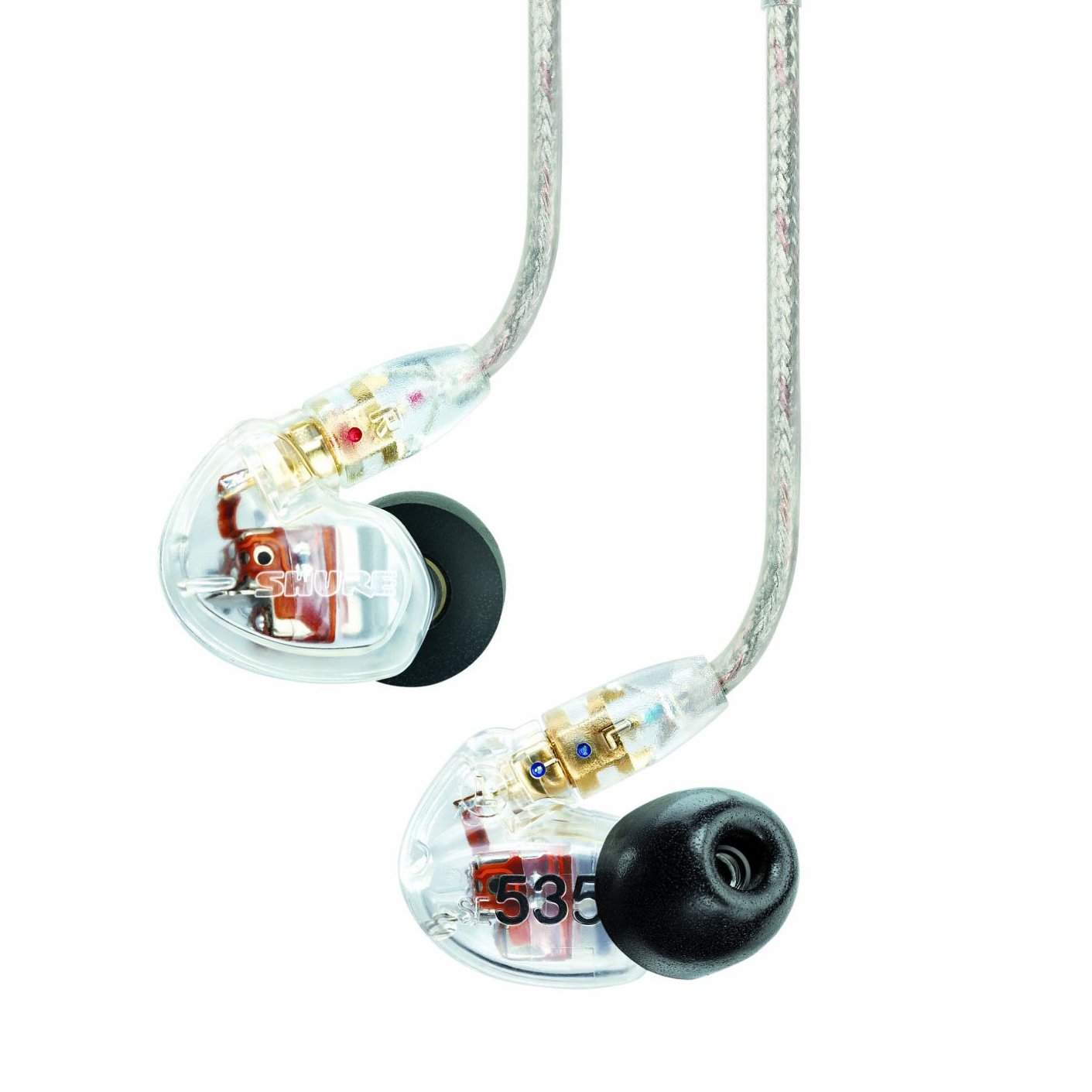 Amazon.co.jp: SHURE 高遮音性イヤホン クリアー SE535-CL-J : Electronics