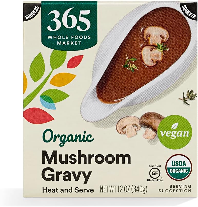 365 by Whole Foods Market, Organic Mushroom Gravy, 12 Ounce