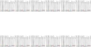 0.6mm-2.0mm 130Pcs New Watchmakers Screwdrivers Set Watch Glasses Flat Blade Assort Slotted Flat Screwdrivers Set