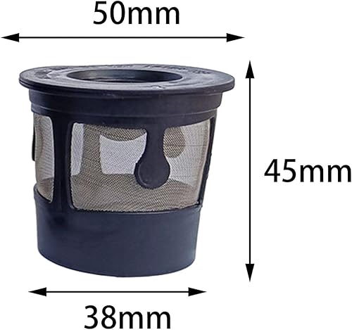 Miniatura 3 de FAKEME 3 cápsulas de café recargables reutilizables ligeras universales fáciles de instalar cápsulas de café para reemplazo de café de fiesta