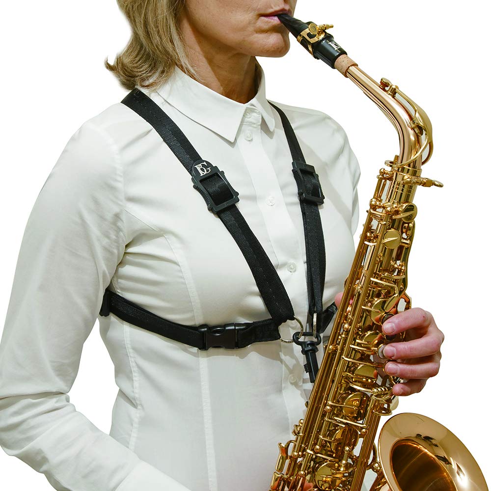 BG Gurt für Saxofon - Karabinerhaken - Frau