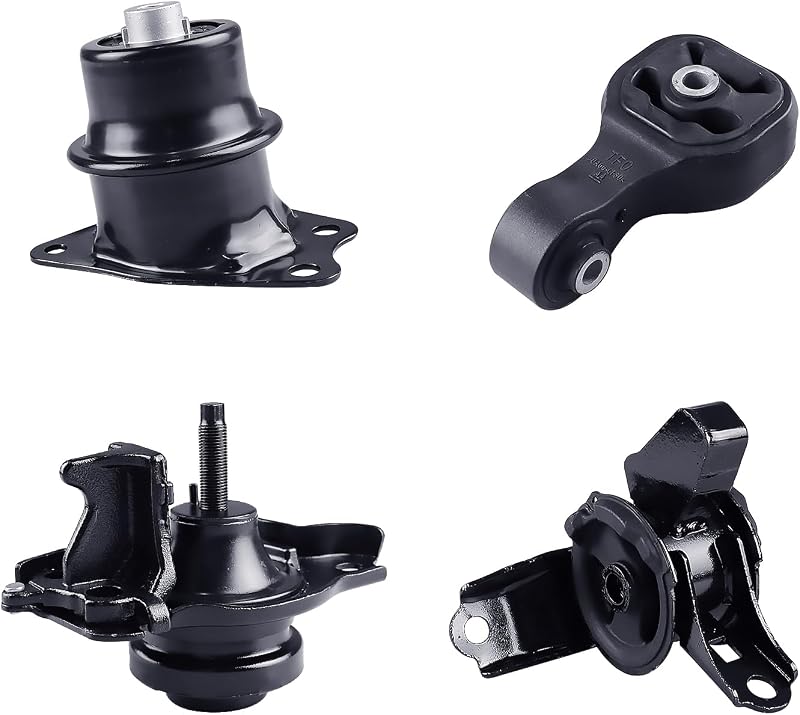 Kit de coxins do motor e câmbio TeukRiGa para Honda Fit 1.5L L4 2009–2014 – 1 conjunto