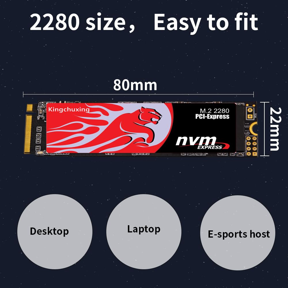 Ssd 1tb Nvme M.2 2280- Ssd Pcie Gen3 In Hard Disk Interni - Foto 7