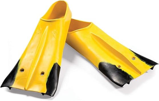 Finis Z2 Gold Zoomers Swim Fins - Short Blade Training Fins for Strength & Speed - Natural Rubber Fit
