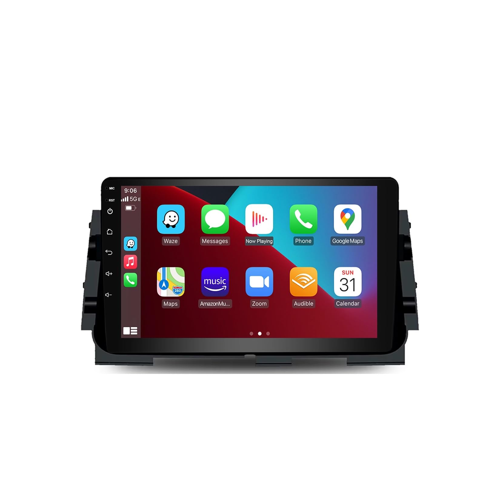 Radio samochodowe z Androidem 15, ekranem dotykowym, 10 cali, 2 DIN, do Nissana Kicks P15 2017-2021, z funkcją CarPlay BT FM RDS, USB WIFI SWC DSP, tylną kamerą i odtwarzaczem multimedialnym