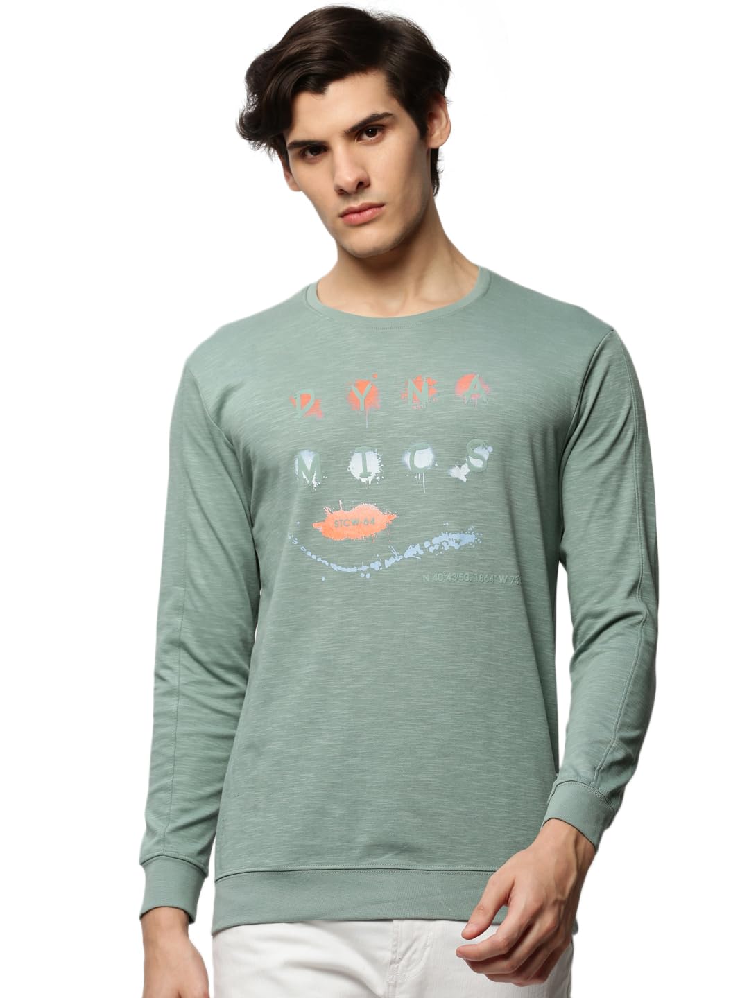 showoffff Men Printed Pullover Sweatshirt | Round Neck Full Sleeves Cotton Sweatshirt's for Mens | Slim Fit Regular Length Sweatshirts for Men's-picture-24