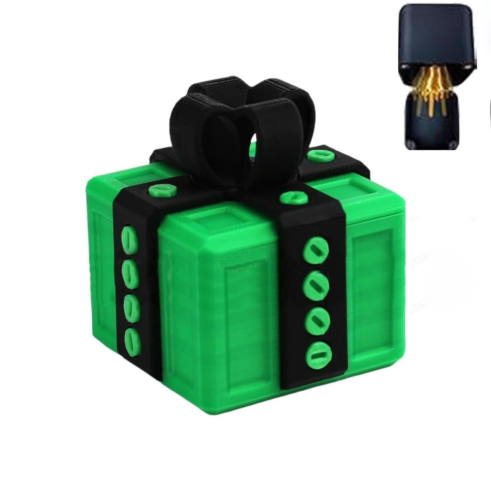 Middle Finger Surprise Gift Box, Prank Gift Box, Annoying Funny 3D Printed Screw Gifts Boxes, Annoying Present Boxes with Middle Finger, Interactive Tabletop Ornament with Surprise Gag for Christmas