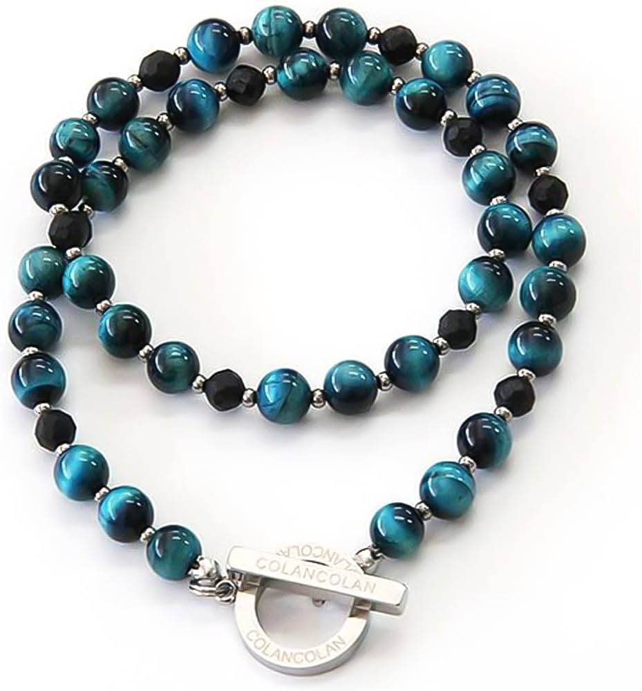 COLANCOLAN コランコラン ＦＯＲＣＥ3 角 ブルータイガーアイ Amazon.co.jp: コランコラン FORCE 3 8mmブルータイガーアイ シルバー