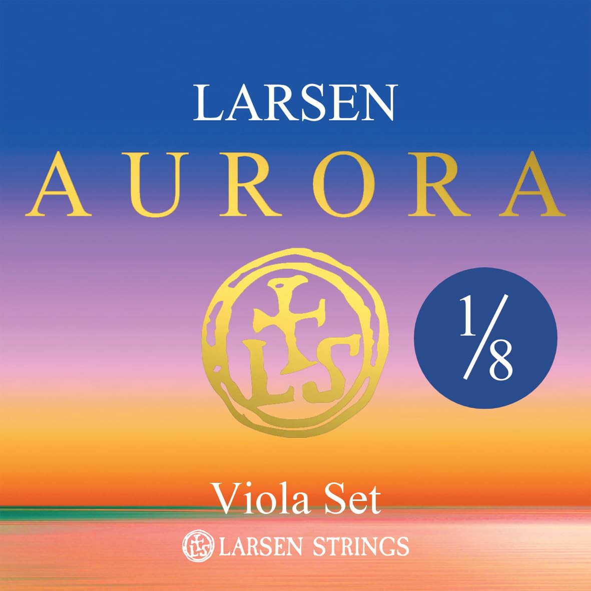 Jeu de cordes LARSEN STRINGS Aurora pour alto, medium 1/8