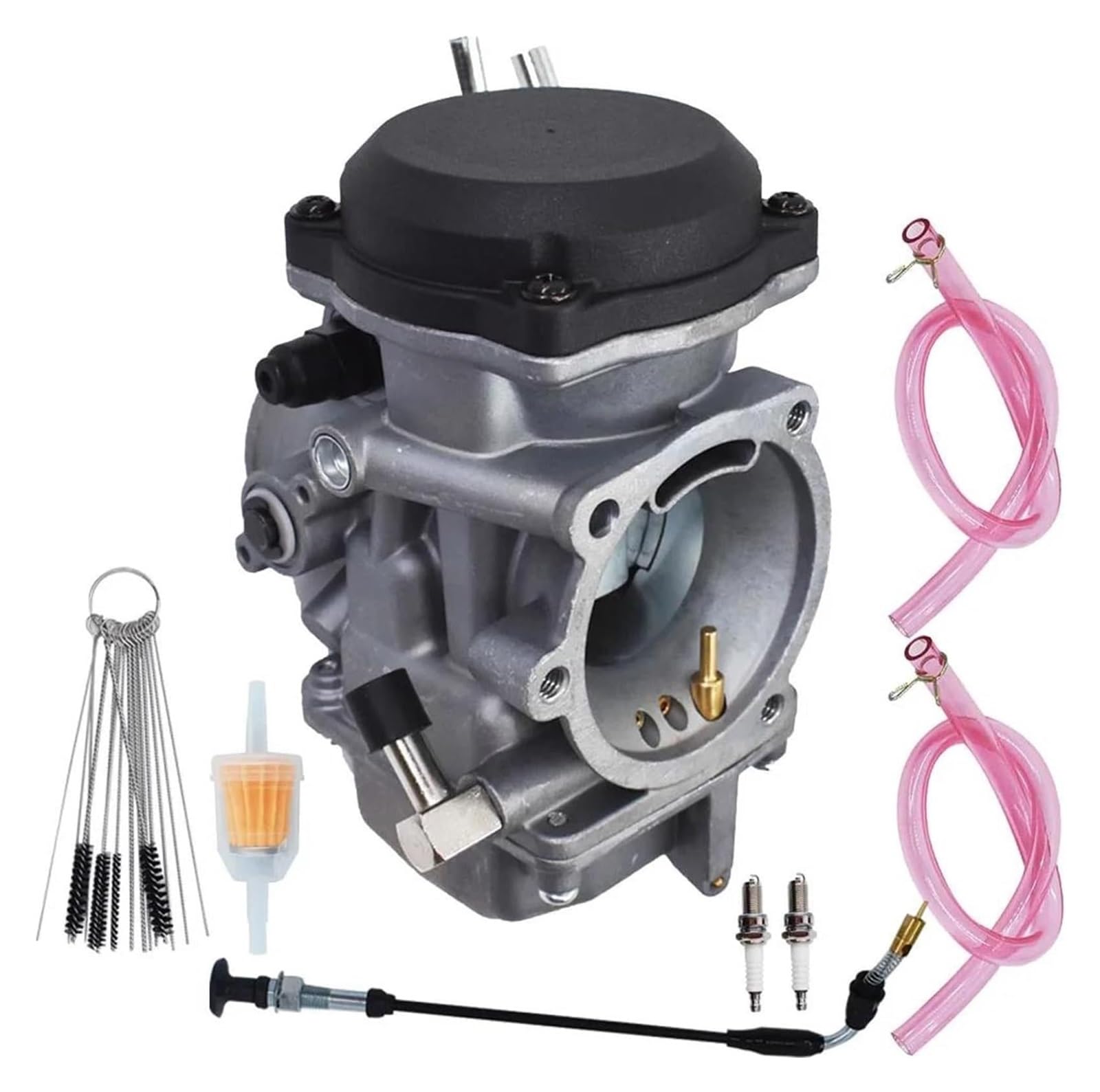 Kit Carburatore Motociclette per Harley Davidson Sportster 1200 883 1988-2004 2005 2006 Ricambi per Sistema di Alimentazione Accessori Carburatore CV da 40 Mm