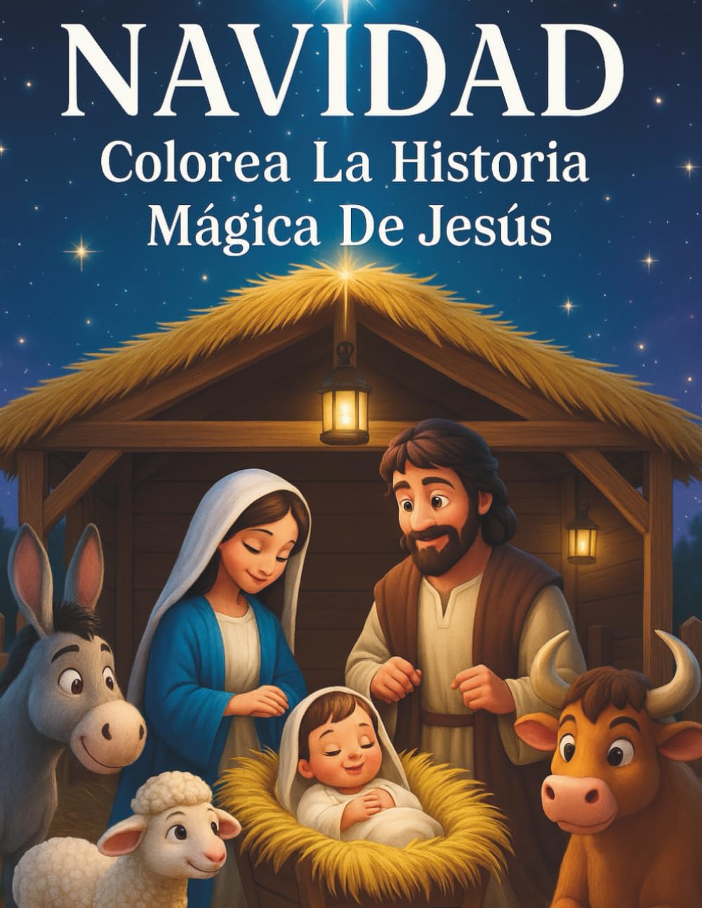 NAVIDAD: colorea la historia mágica de Jesús