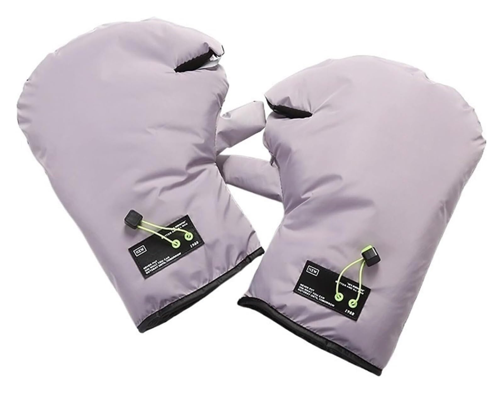 Chauffe-Guidon, Gants de Guidon, Gants de Guidon de Moto, Coupe-Vent, couvertures en Velours Chaud d'hiver pour Moto, Scooter, véhicules électriques