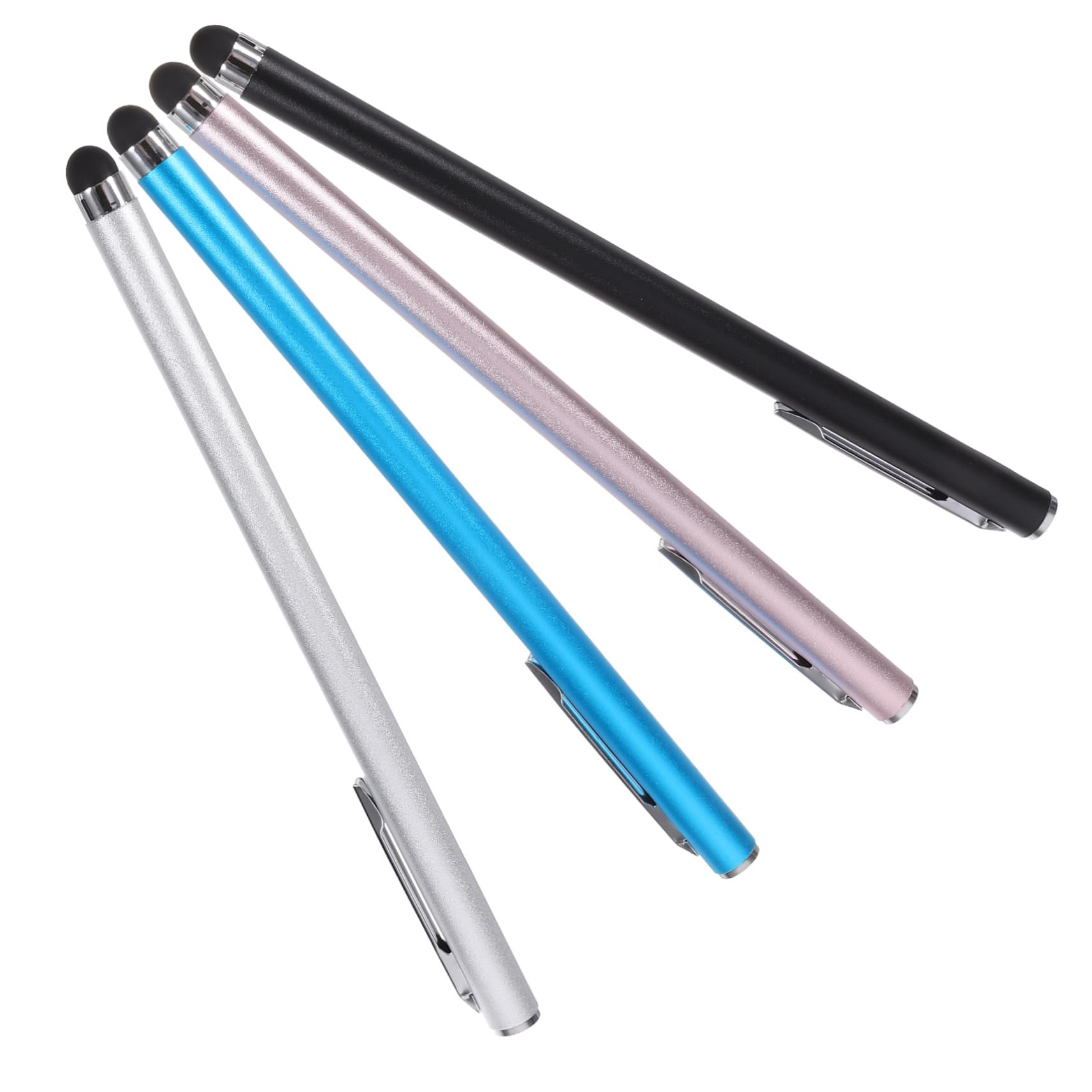 Uonlytech 16pièces Stylet Capacitif Écriture Fluide Et Précise pour Écrans Tactiles Outil Innovant pour Prendre des Notes Et Dessiner Compatible avec Smartphones Et Tablettes Couleurs