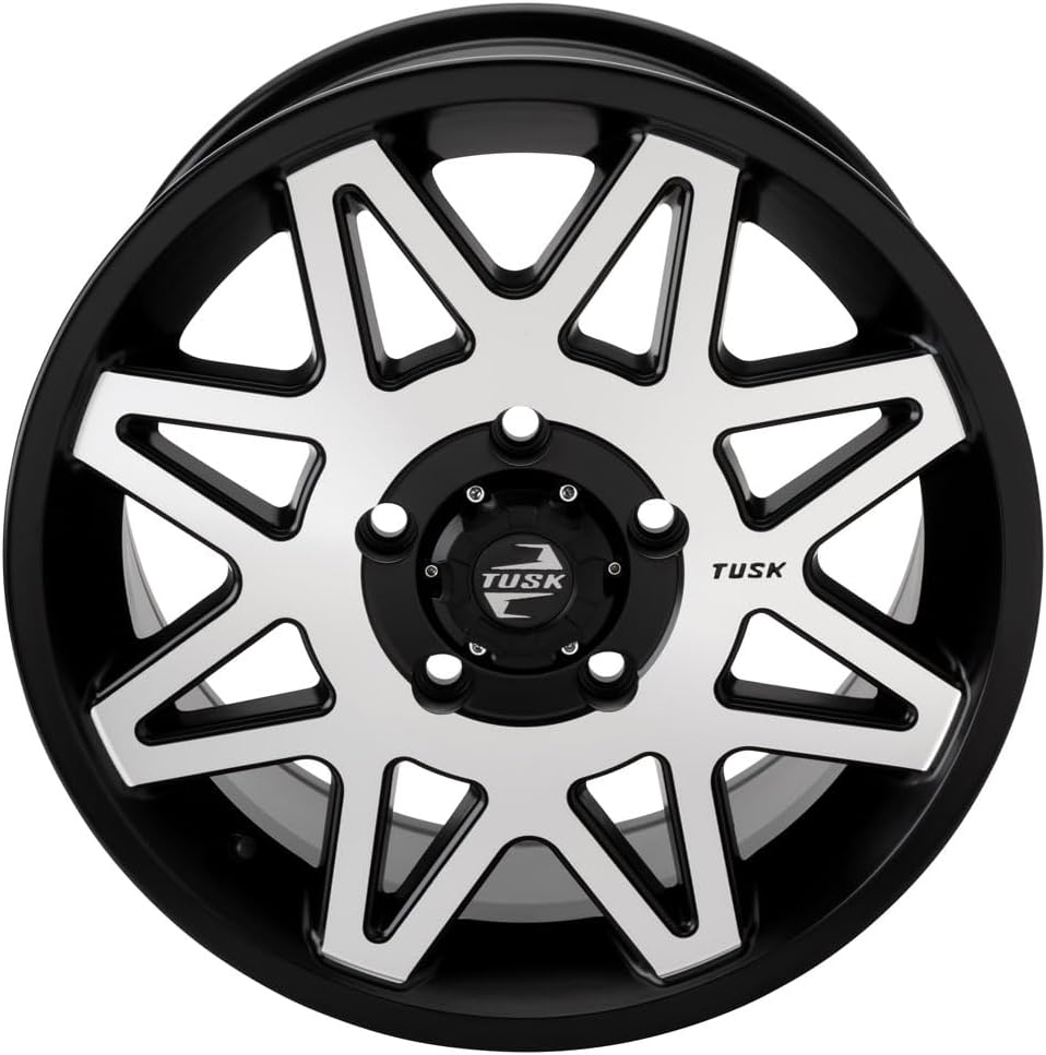 5/114.3 (5/4.5) Tusk Tintic Wheel 15x7 6.0 + 1.0 Machined/Black For Polaris RZR Pro R 4 Ultimate Launch Edition 2022