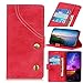 Produktbild OPPO FIND X3 PRO/X3 Handyhülle Kompatible für OPPO FIND X3 PRO/X3 Hülle Wallet Case Cover Leder Tasche Flipcase Schutzhülle Handytasche Ständer Klapphülle Schale Bumper Etui Magnet Deckel rot