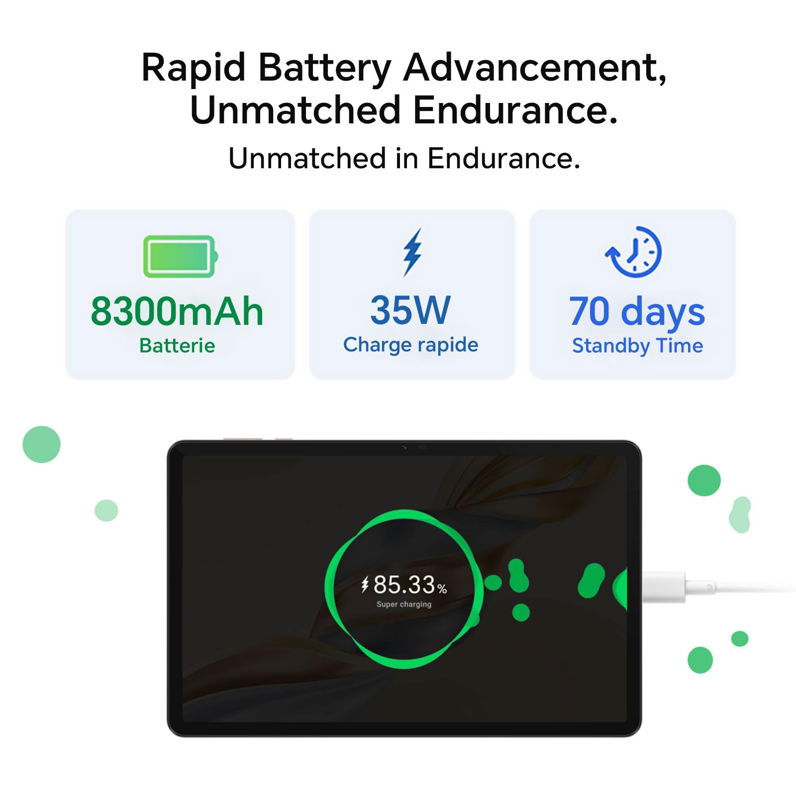 HONOR Pad X9a Tablet 6GB 128GB, LCD da 11,5 Pollici a 120Hz 2,5K, Piattaforma Mobile Snapdragon 685 4G, 8300mAh Batteria, Android 15, Google Service Wifi Tab, Grigio