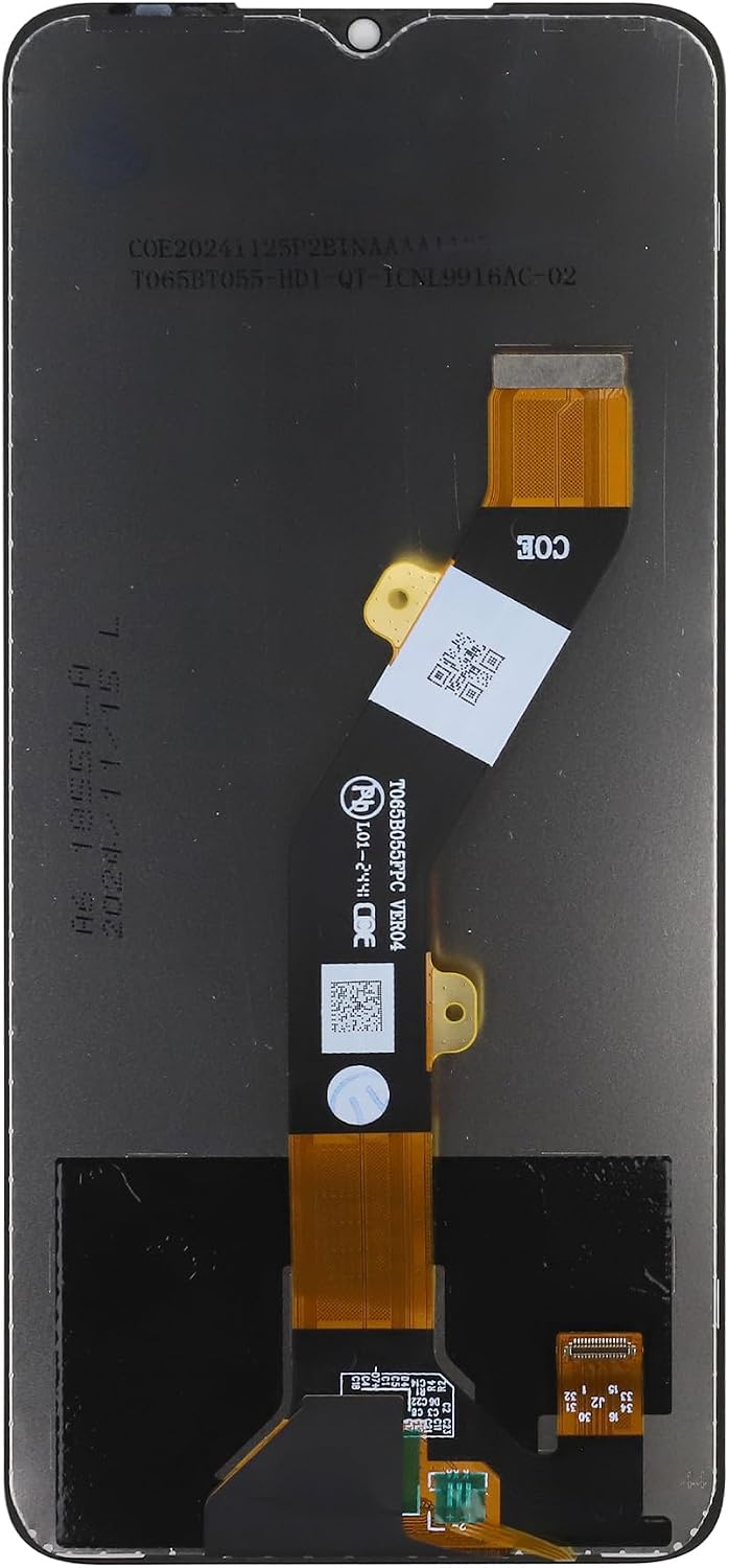 LCD Display Replacement Compatible with BLU View 5 B160V LCD Touch Screen Digitizer Assembly with Repair Toolkit,6.56-inch