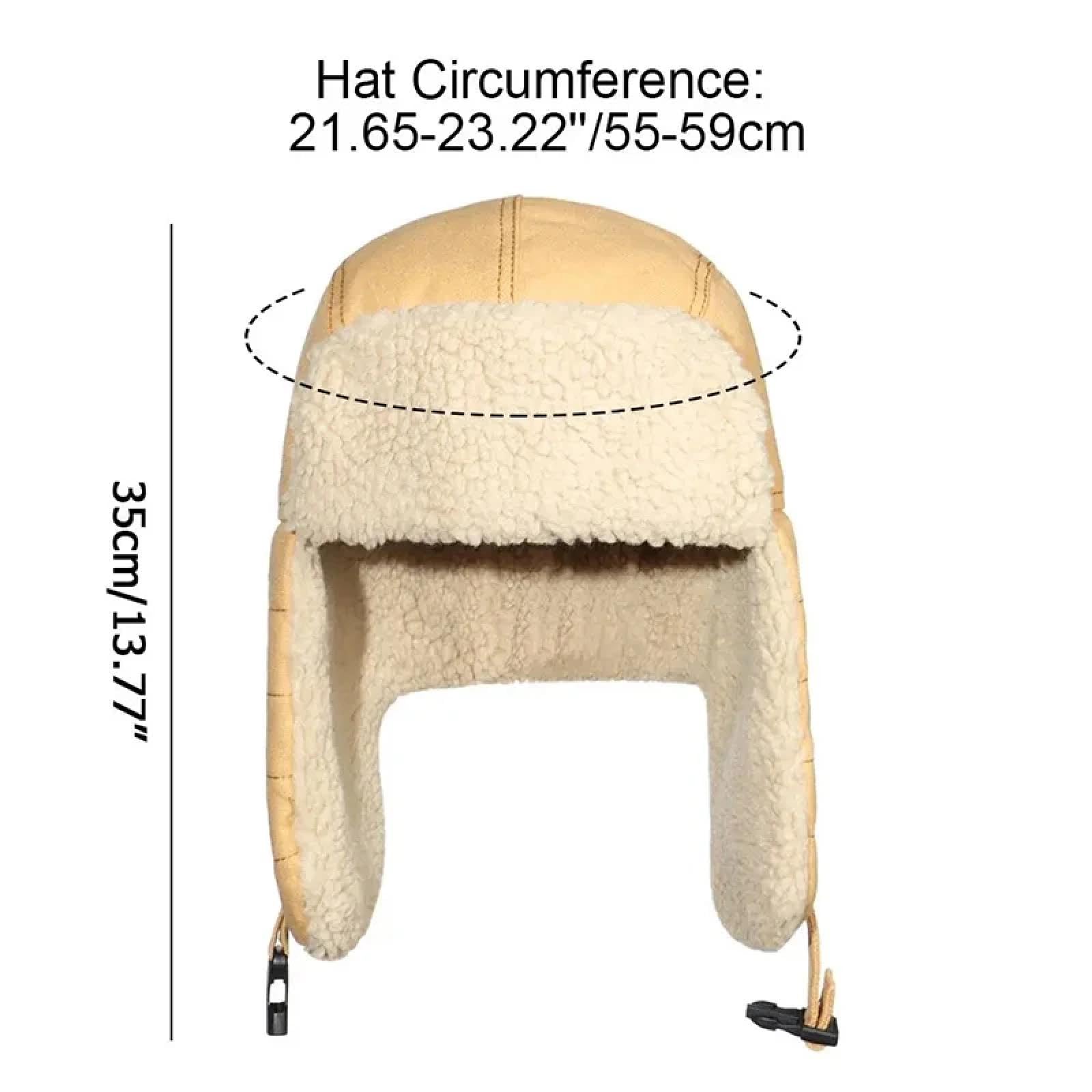 Gorros De Punto para Sombrero Tejido Beanie Sombreros Hombres Mujeres Invierno Cálido Oreja Sombrero De Equitación Gorra De Algodón Gorro De Esquí