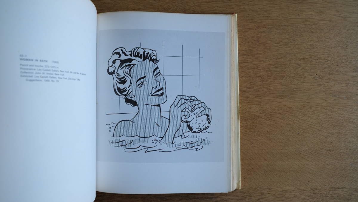 Amazon.co.jp: 希少本ROY LICHTENSTEIN DRAWING AND PRINNTS ロイリキ 