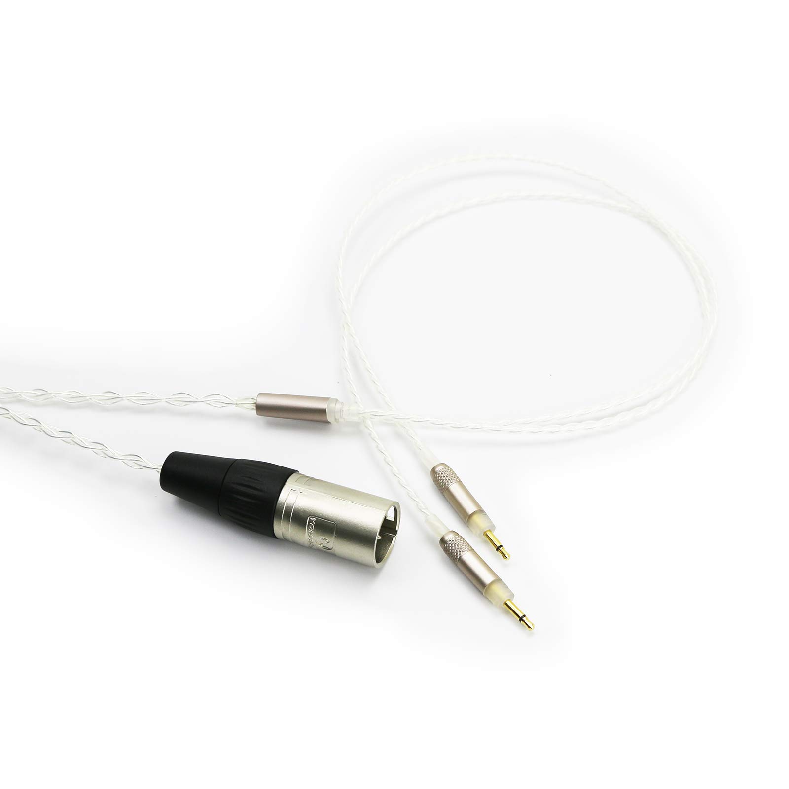 ゼンハイザー hd700  バランスケーブル ヘッドホン Amazon.co.jp: NewFantasia HiFiケーブル 4ピンXLRバランスオス