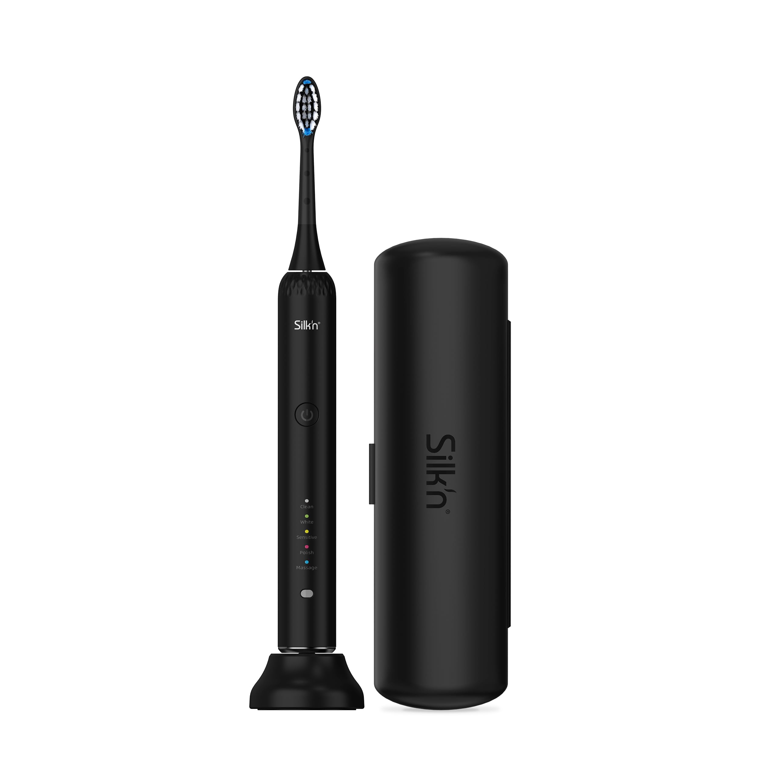 Silk'n Sonicsmile Plus, Negro, Cepillo Eléctrico Sónico para Unos Dientes Limpios y Blancos