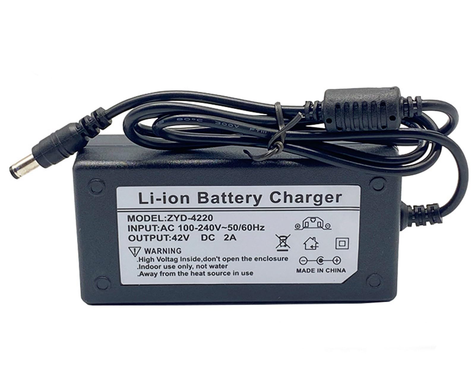 Batteria di Ricambio al Litio da 36 V 40 Ah con Caricabatterie da 42 V 2 A, 10S4P, per Monopattino Elettrico Pieghevole 36V 40AH