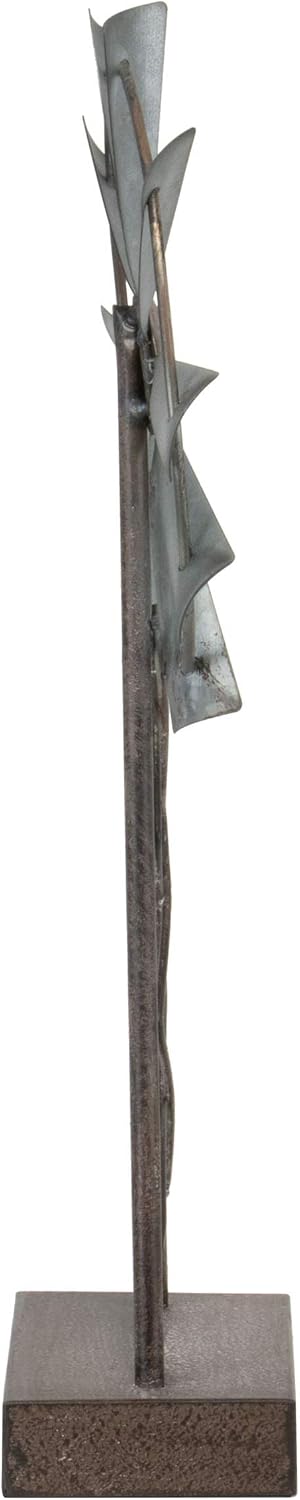 Foreside Home & Garden Large Metal Distressed Windmill Table Decor