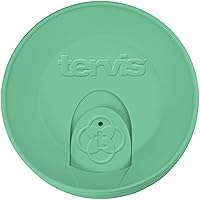 Vista 8 de Tervis Travel Lid Made in USA Double Walled Insulated Tumbler Travel Cup Keeps Drinks Cold & Hot, Fits 24oz Tumblers & 16oz Mugs, Elderberry Wild