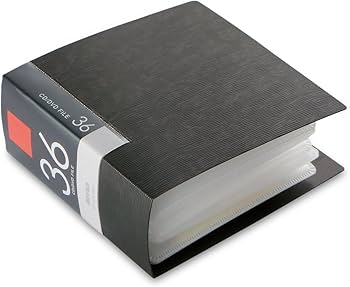 Amazon.co.jp: BUFFALO CD&DVDファイルケース ブックタイプ 36枚収納