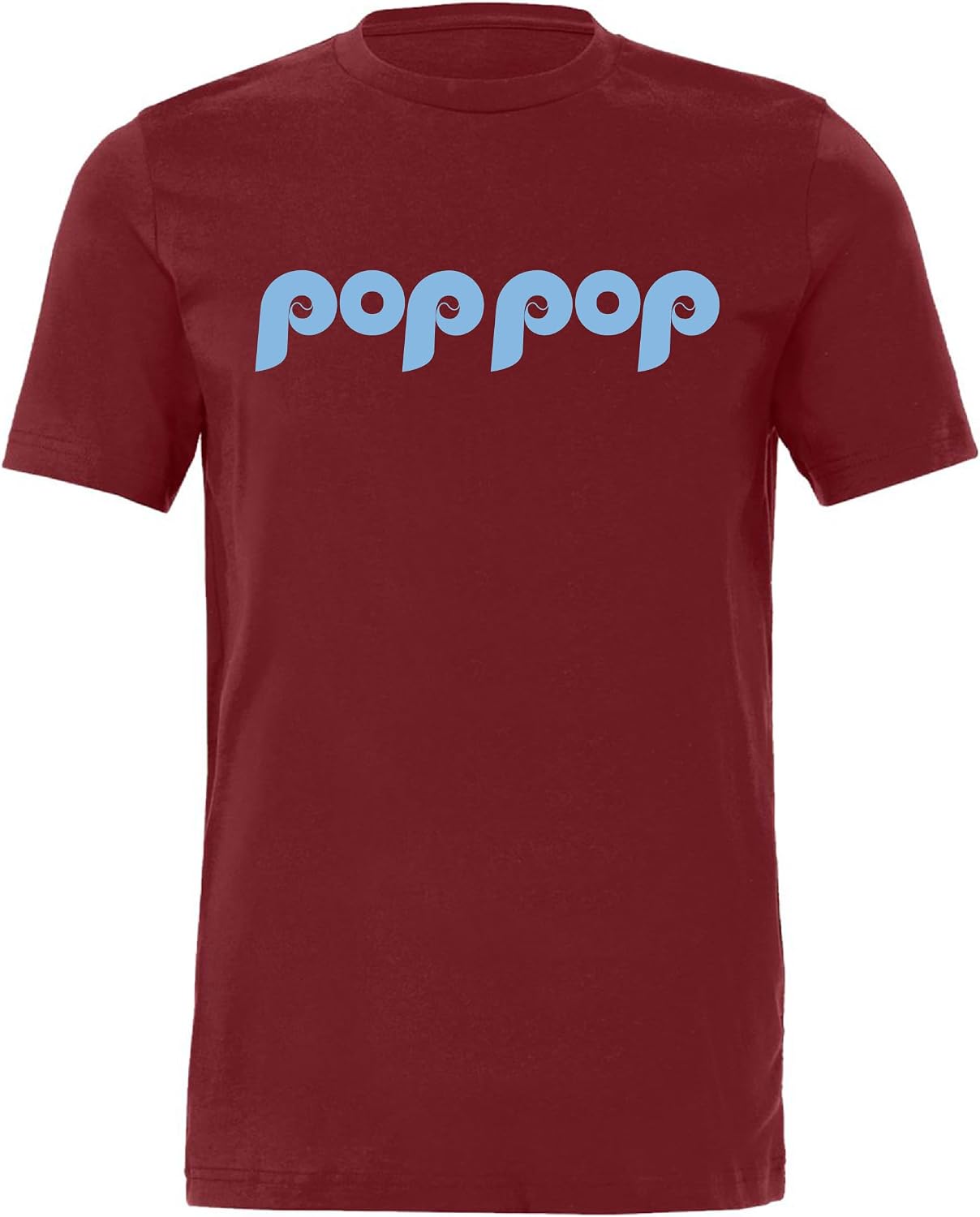 Pop Pop Baseball T-Shirt – Retro Baseball Shirt for Grandpa, Dad & Family Hero, Gift for Father’s Day, Christmas, or Husband