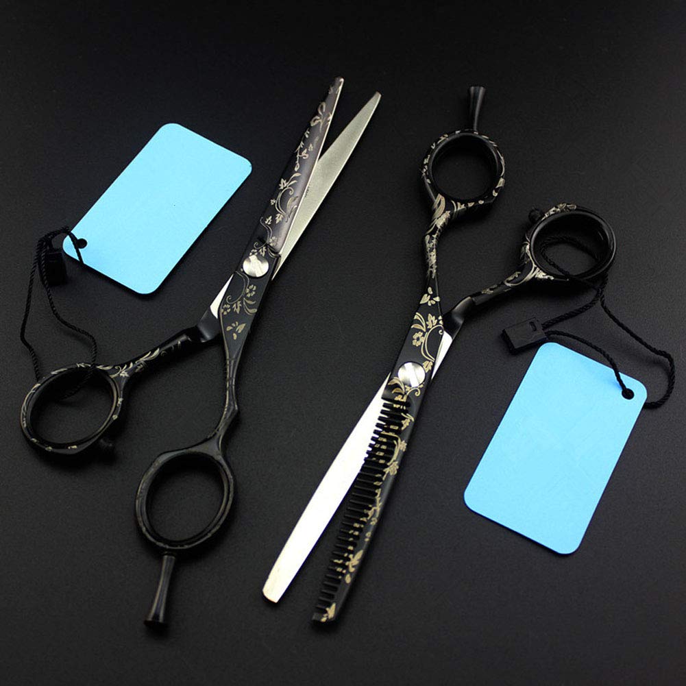 Japan Steel 6 Pulgadas De Corte Profesionales Tijeras De Peluquería Pelo Peluquero Profesional Tijeras Conjunto De Pelo Tijeras De Adelgazamiento Tijera Corte De Pelo Para El Salón O Home