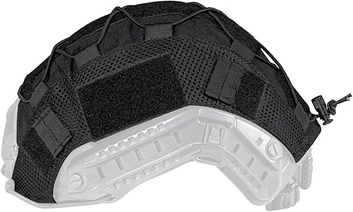 Miniatura 4 de IDOGEAR Funda táctica para casco rápido multi-camuflaje para casco de Airsoft en tamaño ML, equipo de tiro de caza de paintball militar, nailon