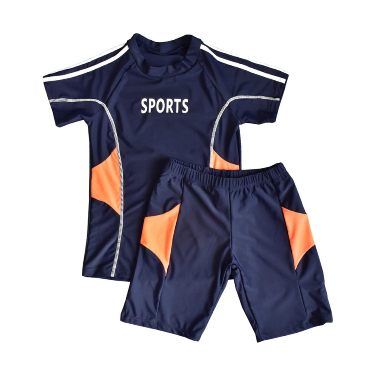 Set Bikini per Ragazzi, Costume da Bagno Chic Blu in Nylon | Vacanze Estive e Piscina, Leggero e Portatile, Alta Elasticità, Facile da Indossare