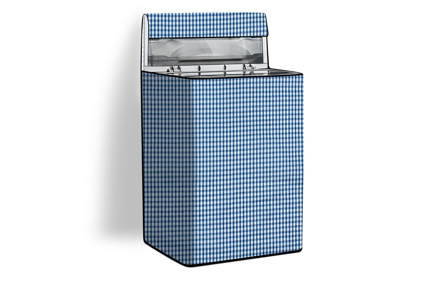 Stylista Washing Machine Cover Suitable for Samsung 6.2 kg WA62M4100HY/TL Fully-Automatic Top Load Printed Pattern