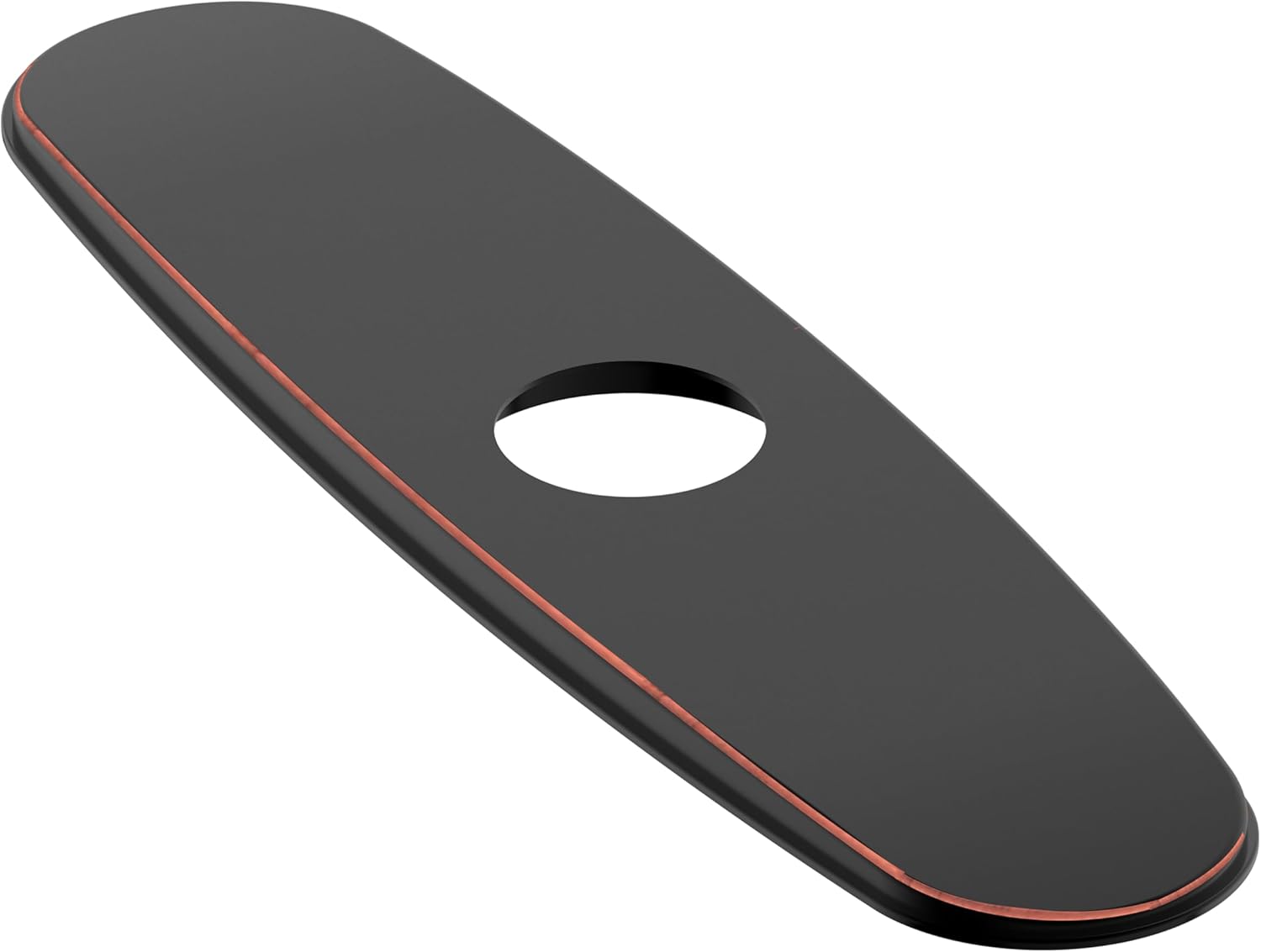 RP-1105-ORB 8 Inch Faucet Deck Plate Kitchen Escutcheon Hole Cover, Oil Rubbed Bronze Finished