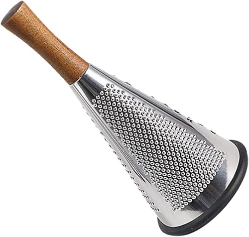 Rallador de cocina con queso cottage con fruta y trufa de queso herramienta de mano, trituradora de pepino, esencial de cocina, caja de acero