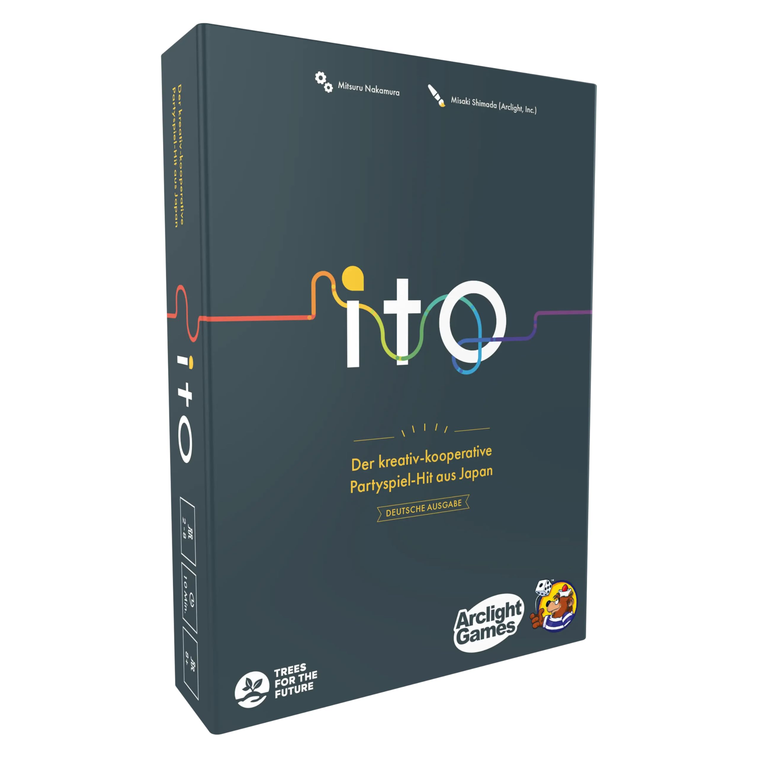 ito - Communicative Party Game Hit from Japan - Cooperative Board Game to Guess with High Replay Value - German - 2-8 Players - From 8 Years