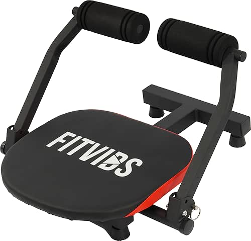 Fitvids Ab Crunch Total Body Workout with Resistance Bands, Instruction