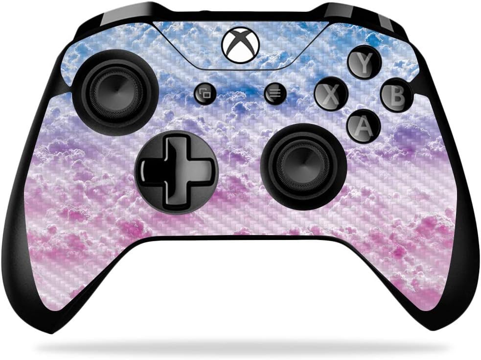 MightySkins Carbon Fiber Skin for Microsoft Xbox One X Controller - Marijuana | Protective, Durable Textured Carbon Fiber Finish | Easy to Apply, Remove, and Change Styles | Made in The USA