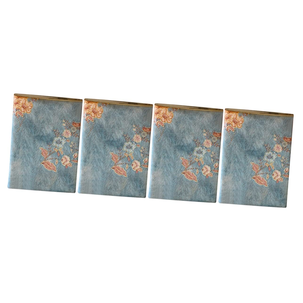 Lurrose 4piezas Cubierta De Libro Decorativa De Protector Lavable Para Libros Funda Práctica Para Cuadernos