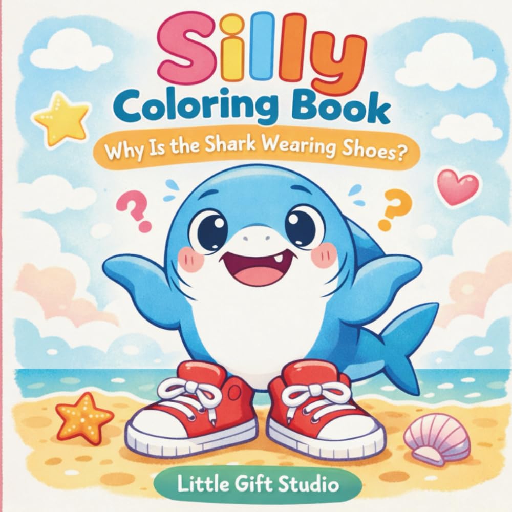 Silly Coloring Book: A Fun and Imaginative Coloring Book for Kids Ages 4–8 with Cute, Funny, and Nonsense Characters.